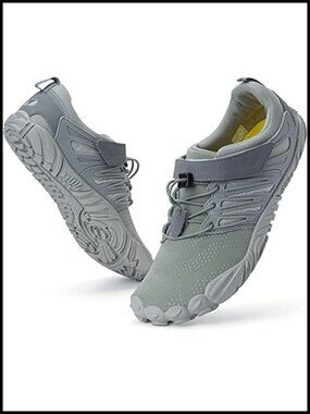 Minimalist Trail Running Shoes with Wide Toe Box, Zero-Drop Sole, Arch Support,